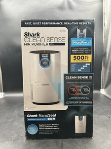 Shark Clean Sense Air Purifier 500 HP102 500 Sq. Ft. W/Shark NanoSeal Odor Lock - Picture 1 of 4