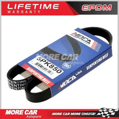 Cinturón serpentino EPDM para 94-02 Nissan Quest Mercury Villager BMW X5 5PK850 Foto 1 de 4