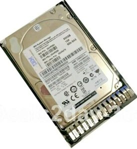 IBM 00AR394  600GB 10K HARD DRIVE  2.5INCH SAS   w/ Caddy tray not for laptop - Picture 1 of 4