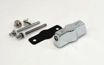 SONOR Snare Drum Lug with Gasket, Mounting Screws and Tension Rods -Chrome - Image 1 of 4