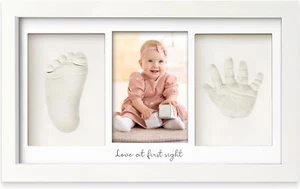 Baby Hand and Footprint Kit - Baby Footprint Kit, Baby Handprint Kit, Personaliz - Picture 1 of 12