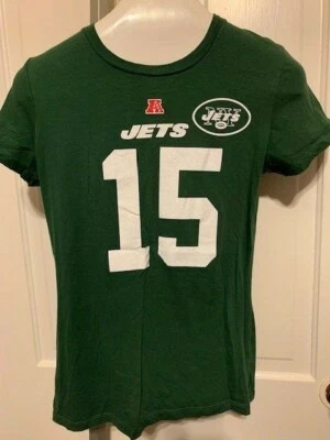 NEW YORK JETS TIM TEBOW SIZE MEDIUM WOMEN'S T-SHIRT — 第 1/4 张图片