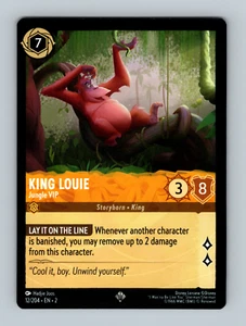 Disney Lorcana: Rise of the Floodborn - King Louie - 12/204 - Super Rare - Picture 1 of 2