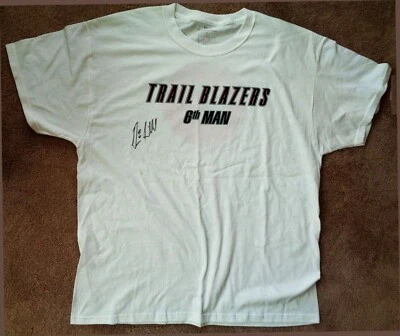 CAMISETA FIRMADA DAMIAN LILLARD 6th Man Intros XL Portland Trailblazer Blazers NUEVA Foto 1 de 4