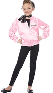 New The Pink Satin Ladies Child Costume Small 6-8 yrs - Picture 1 of 1