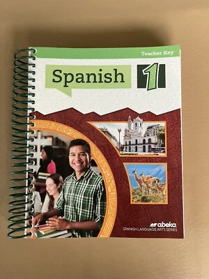 ABeka Spanish 1 Teacher Key 2021 (abeka Spanish Language Arts Series) LIKE NEW - Image 1 of 4