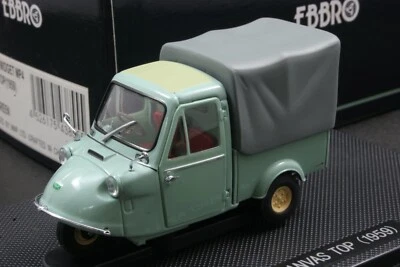 Ebbro 43855 1:43 Scale 1959 Daihatsu Midget MP4 Canvas Top Die Cast Model Car - Image 1 of 4