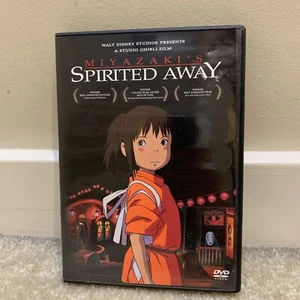 Spirited Away Japanese Anime Movie DVD Studio Ghibli Film Hayao Miyazaki 2001 - Picture 1 of 12