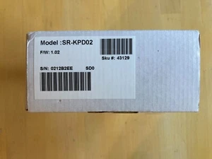 Sercom SR-KPD02 Security Alarm Keypad Control Panel, Sealed - Picture 1 of 2