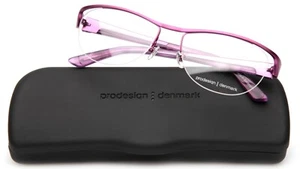 NEW Prodesign Denmark 1271 c.4321 Pink EYEGLASSES GLASSES 53-16-135mm - Picture 1 of 9