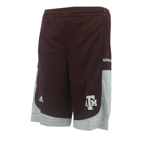 Texas A&M Aggies Official Adidas NCAA Kids Youth Size Athletic Shorts New W Tag Cover