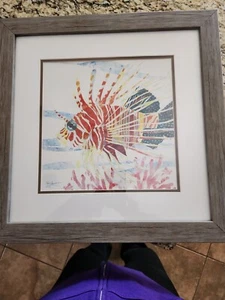 Propac Images Sea Creature Fish 20" x 20" x 1" Wall Art 3283 - Picture 1 of 3
