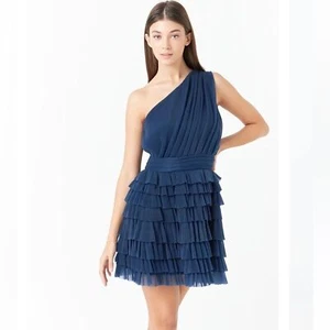 Endless Rose- Tiered Tulle Mini Dress. Size XS - Picture 1 of 15
