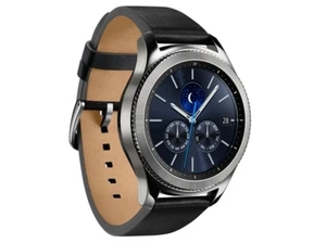 Samsung Galaxy Gear S3 Classic style Frontier 46mm WiFi Smartwatch silver - Picture 1 of 4