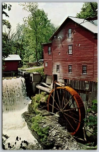 Moravia NY New Hope Mills Operating Flour Mills Installed 1972 Postcard - Bild 1 von 2