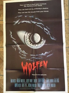 "Wolfen" Original one-sheet Movie Poster (1981) Very Good/NM 27x41 - Picture 1 of 4
