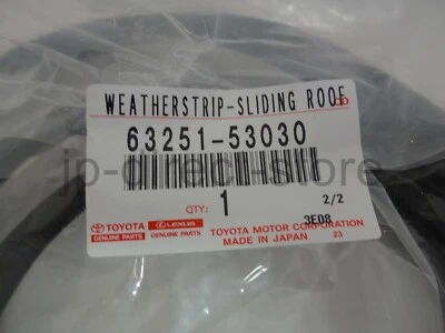 Tira corrediza de techo corredizo original Lexus HS250H IS GSE21 63251-53030 FABRICANTE DE EQUIPOS ORIGINALES Foto 1 de 4
