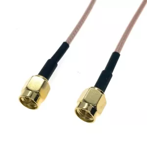 SMA Male to SMA Male 50-Ohm Lot RF coax jumper Pigtail coaxial cable RG316 - Picture 1 of 3