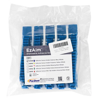 Pac-Dent EzAim Adhesive Dental Disposable Sensor Holders Endo Anterior