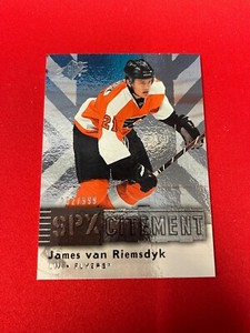 James van Riemsdyk # Flyers # 2009-10 UD SPX Hockey SPXCITATION /999 RC #X56