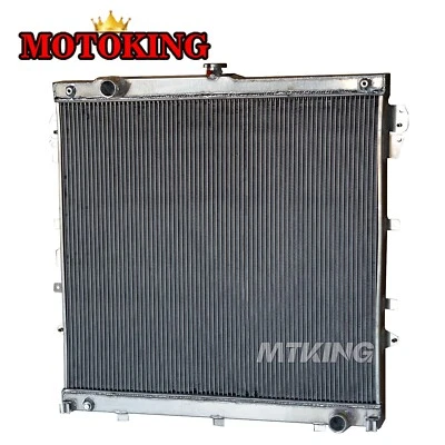 Radiador de aluminio para Toyota Tundra 2007-2020 2019 2008-2014 Sequoia 4,6 L 5,7 L Foto 1 de 4