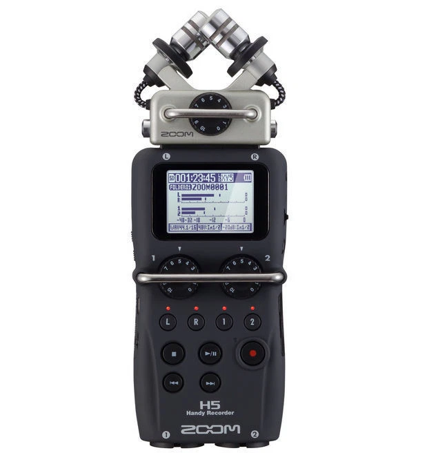 Zoom H5 Handy Recorder with Interchangeable Microphone System-AUTHORIZED SELLER - Image 1 of 1