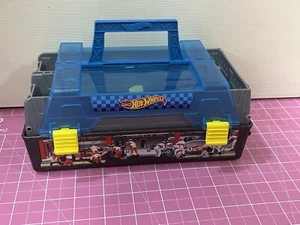 Hot Wheels Race Carrying Case Dual Car Launchers CFC81 2015, Storage Box, Launch - Picture 1 of 3