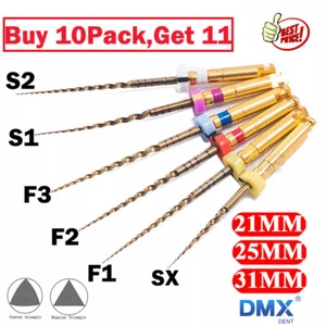 Dental Endodontic Rotary Files Endo Root Canal File X-Pro Gold Taper DMXDENT - Imagen 1 de 19