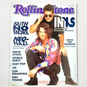 Rolling Stone Magazine Issue 450 November 1990 INXS Faith No More - Picture 1 of 8