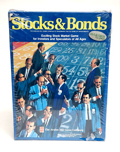 Vtg NEW Stocks & Bonds Game Stock Market Investment 1978 Bookshelf Avalon Hill