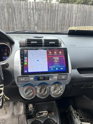FOR HONDA FIT GD 2002-2008 WIRELESS CARPLAY ANDROID 15 STEREO RADIO GPS NAVI FM Foto 1 de 4