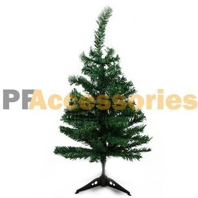 2FT Artificial Table Top Christmas Pine Tree Green Mini Small Xmas Tree Tabletop - Image 1 of 3