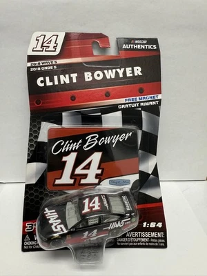 2018 NASCAR Authentics Wave 5 Clint Bowyer HAAS 1:64 Diecast - Image 1 of 2