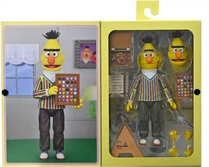 Modellino NECA Sesame Street scala 7" Ultimate Bert - NUOVO! - Foto 1 di 6