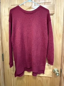 Suéter Old Navy rojo intenso ligeramente oversize talla XS - Imagen 1 de 8