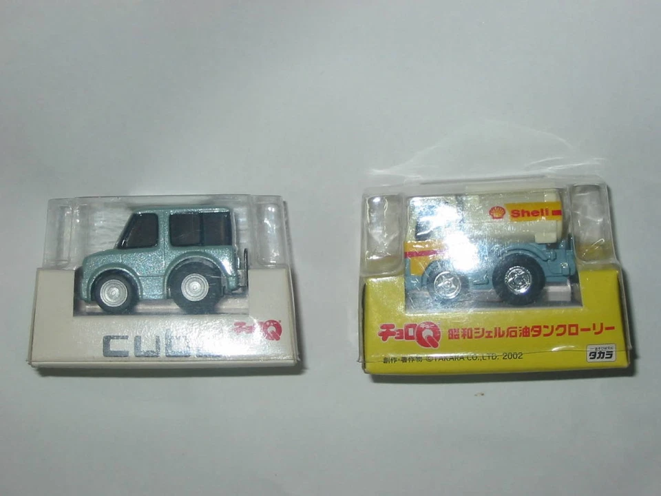 Camión cisterna Choro Q/Showa Shell Sekiyu y Nissan CUBE/incluido/(B2 Choro Q2) Foto 1 de 4