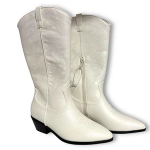 Botas vaqueras Brynley para mujer - Wild Fable Off-White 6 - Imagen 1 de 6