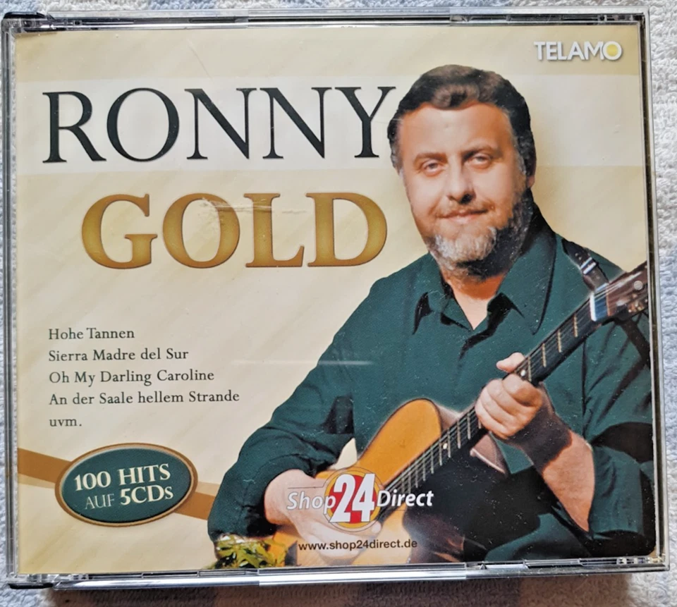 Ronny  Gold seinem Lebenswerk Box-Set 100 Hits auf 5 CDs (Hohe Tannen... - Bild 1 von 4