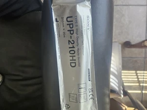 SONY UPP-210HD THERMODRUCKMEDIEN 210mmx25m HIGH DENSITY GS1-128, NEU VERSIEGELT PK - Bild 1 von 4