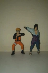 Action Figure Naruto E Sasuke  - Foto 1 di 1