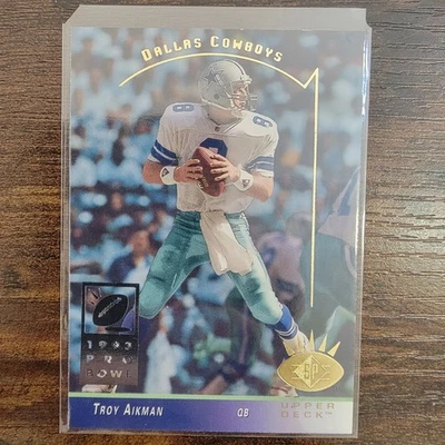 1993 Upper Deck SP Pro Bowl Troy Aikman #64 Dallas Cowboys HOF - Image 1 of 2