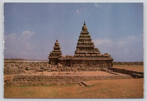 Postcard Mahabalipuram Shore Temple India - Picture 1 of 2