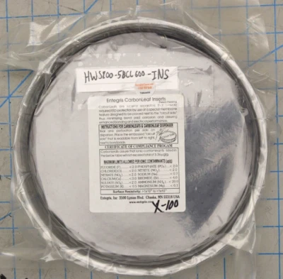 HWS200-5BCL600-INS / INSERTOS HOJA DE CARBONO ENTEGRIS / ENTEGRIS Foto 1 de 3