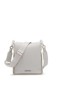 Calvin Klein Fay North/South Small Crossbody Dove Grey One Size - Picture 1 of 1