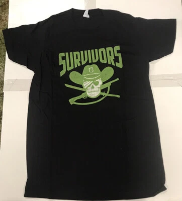 Camisa TWD The Walking Dead Survivors Logo Nueva Talla Mediana Foto 1 de 4