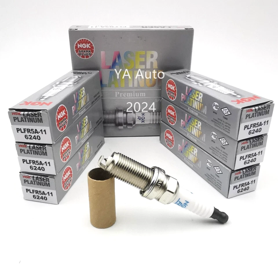 6x Bujías láser de iridio NGK PLFR5A11 6240 para Infiniti G35 2003-07 3,5 L V6 Foto 1 de 1