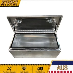 Fully Tig 900x400x400mm Flat plate Aluminium Top Open ToolBox Reinforced Bracing - Picture 1 of 4