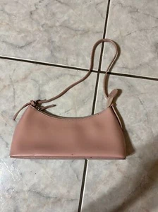 Pale pink Faux Leather No Name Brand Y2k purse Barbie - Picture 1 of 5