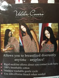 NIP UDDER COVER FOR NURSING MOTHERS BREASTFEED DISCREETLY ANYTIME NIP - Picture 1 of 3
