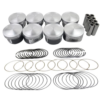 Pistons & Rings Set For Dodge Ram Chrysler Jeep Commander V8 99.50mm Vin 2, D H Foto 1 de 4